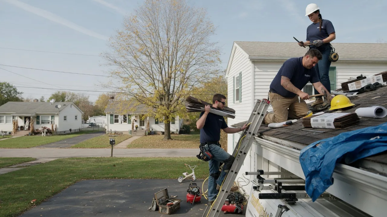 Local Roofing Contractors in Grinnell, IA near me